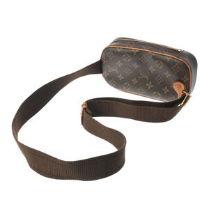 Louis Vuitton Canvas Ganju Brown Monogram Body Pochette Bag